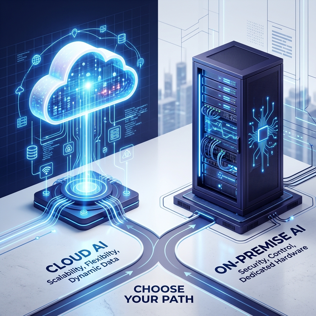 On-premise vs cloud AI: la scelta giusta per una PMI italiana